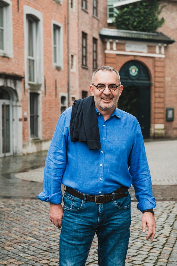 Personal branding ondernemer Marc Verlinden Sales met Inzicht An Van de Wal portretfotograaf Antwerpen
